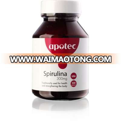 100% spirulina natural slimming capsule for enhance immunity per day after meal